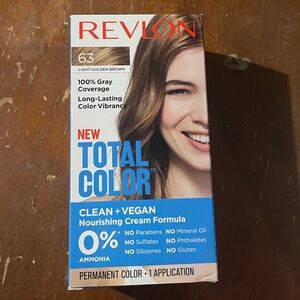 63 Revlon Light Golden Brown Hair Dye